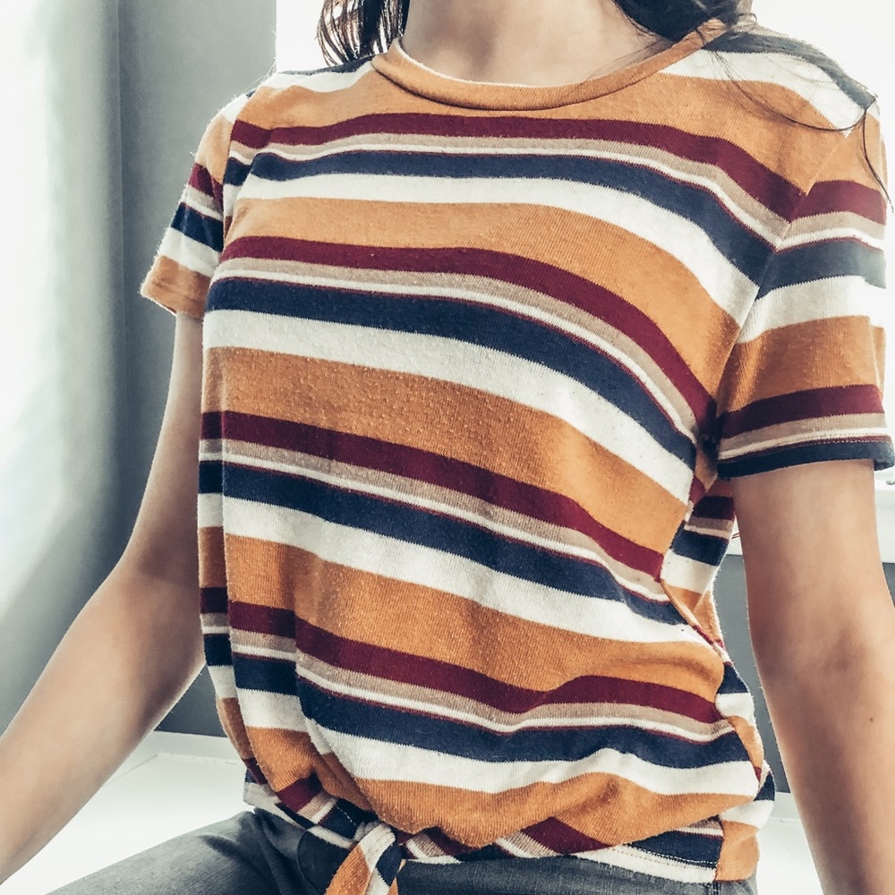 Colorful stripped shirt